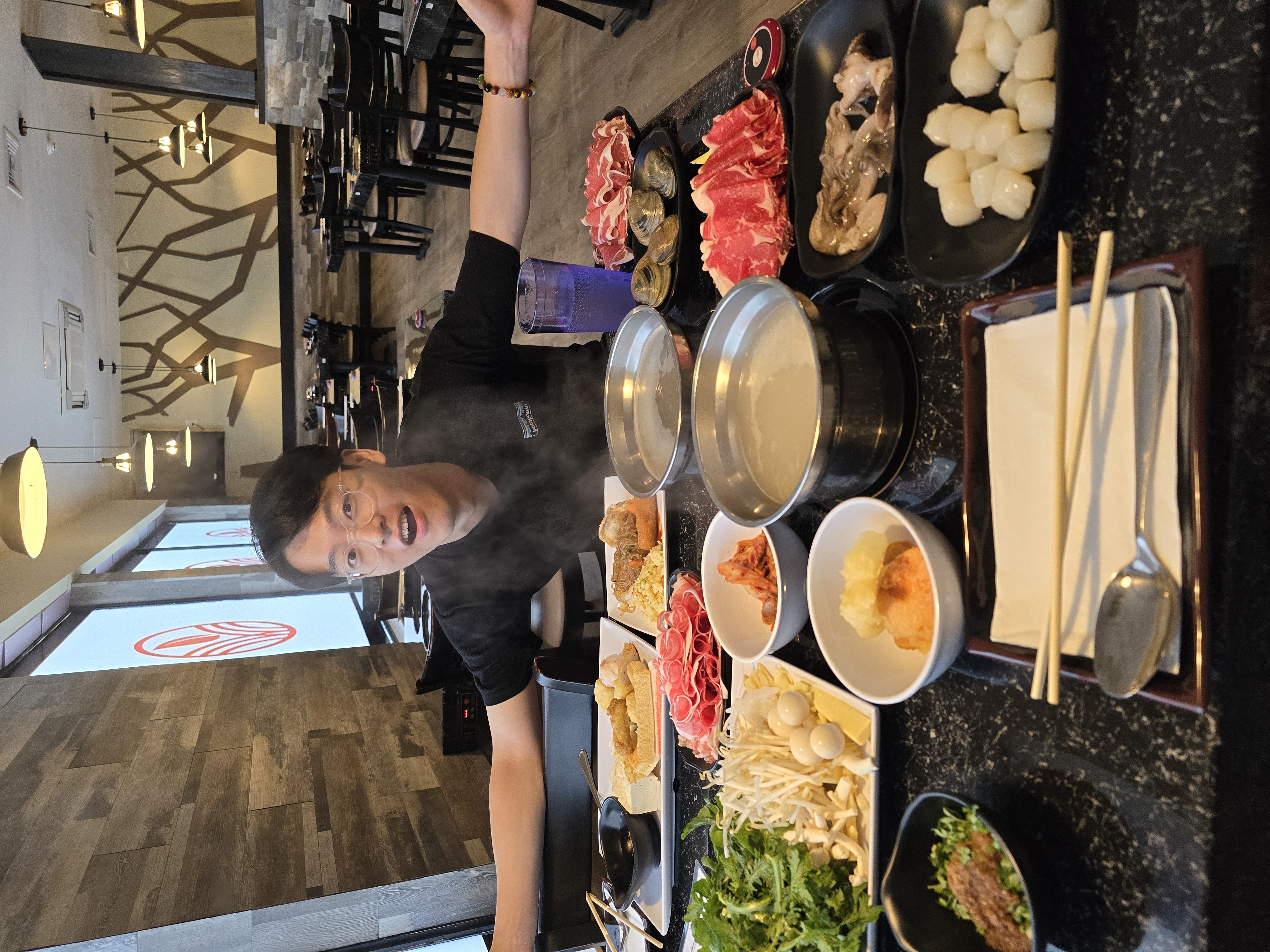 Buffet spread