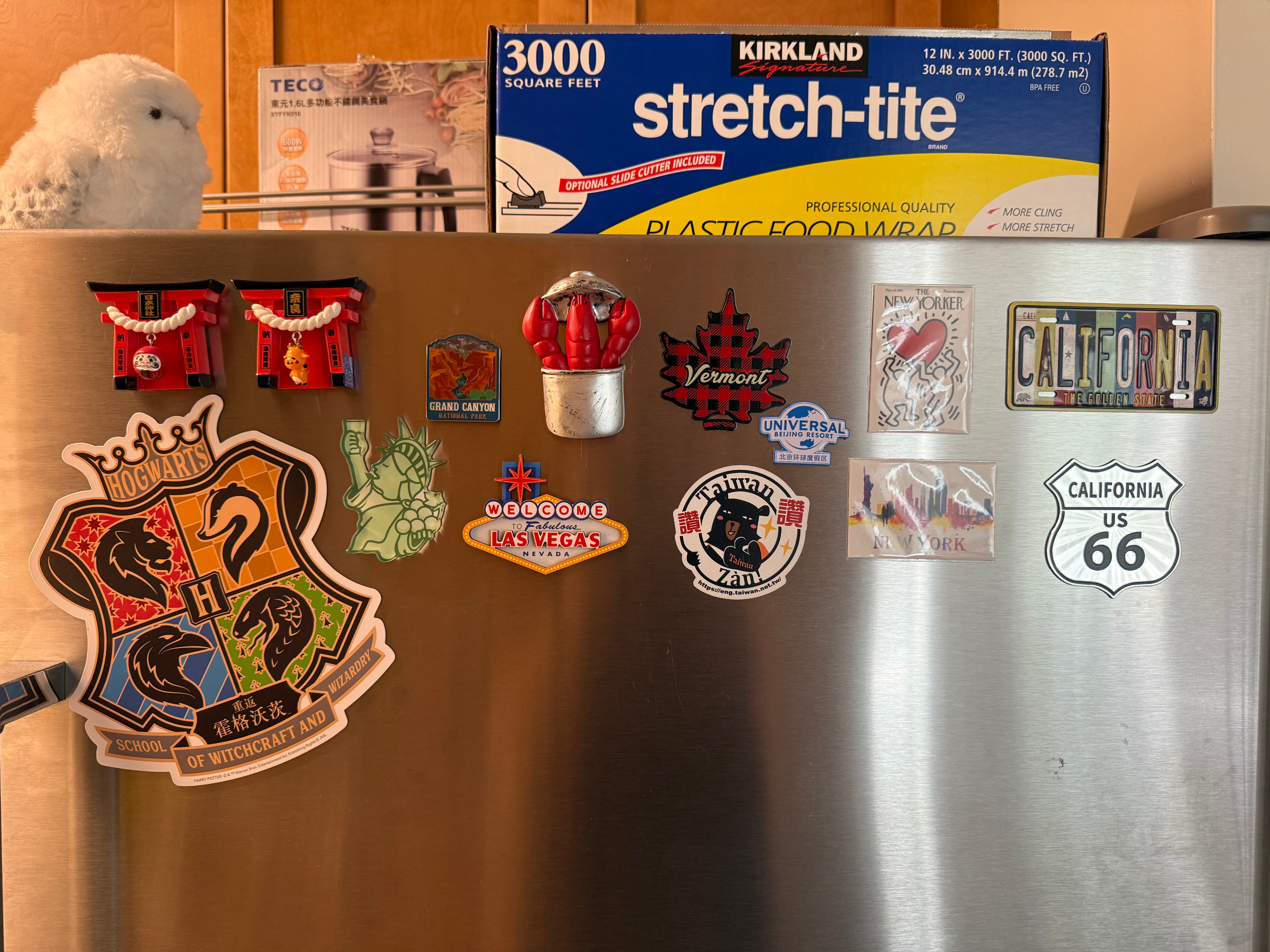 Travel patches collection