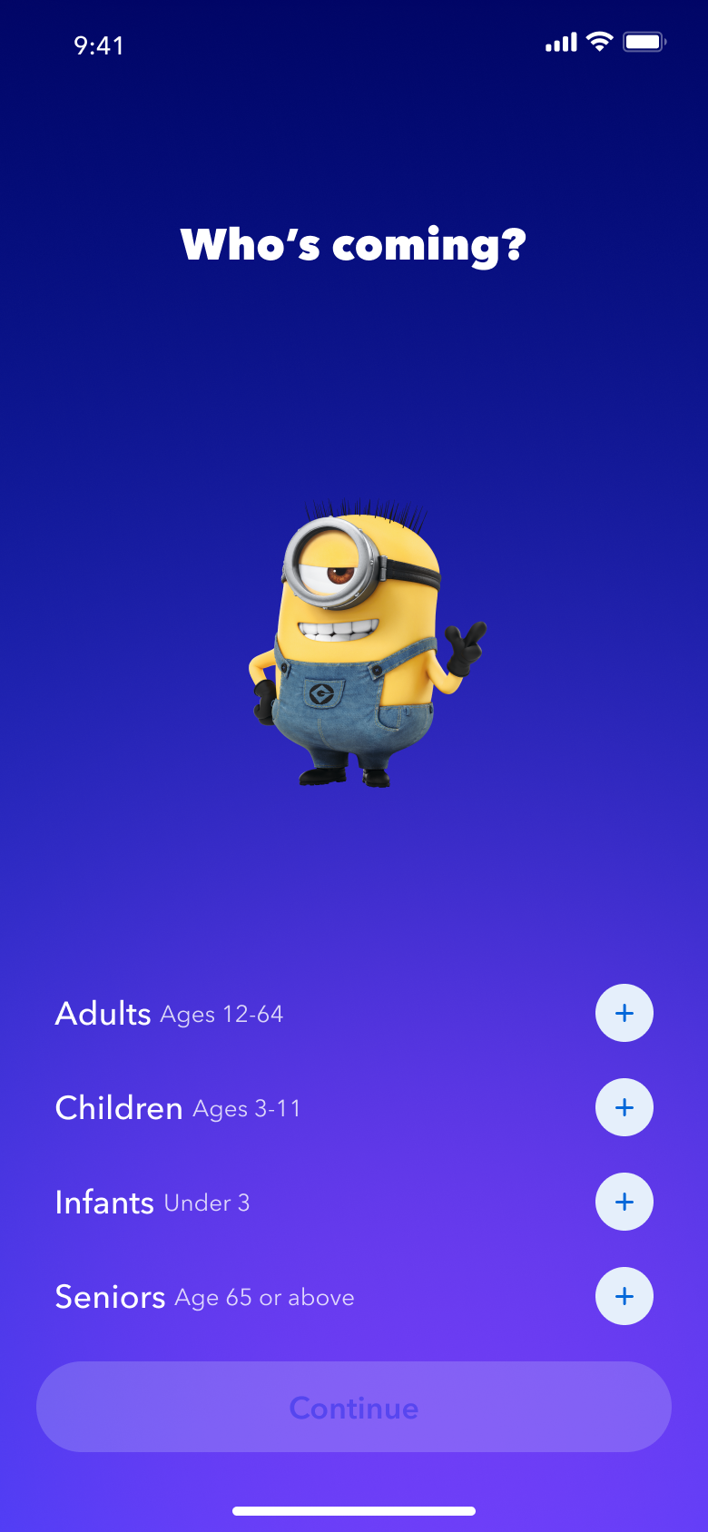 Brand UI screen two