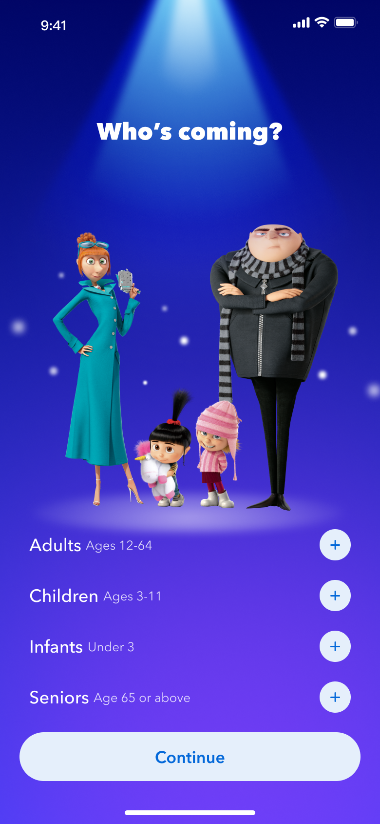 Brand UI screen three